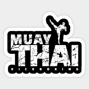 Muay Thai Kickboxing Sticker